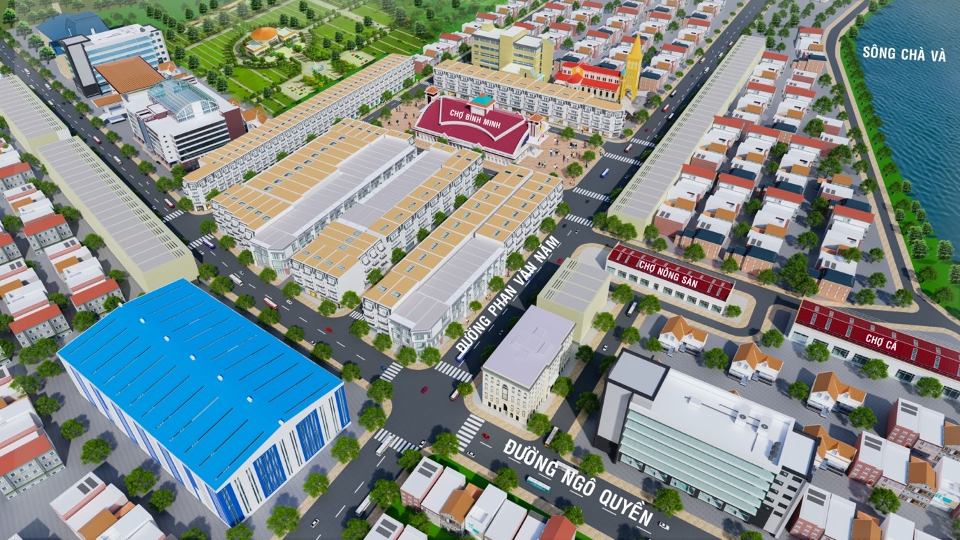 Đầu tư nhà phố thương mại đón đầu TX Bình Minh lên đô thị loại 3
